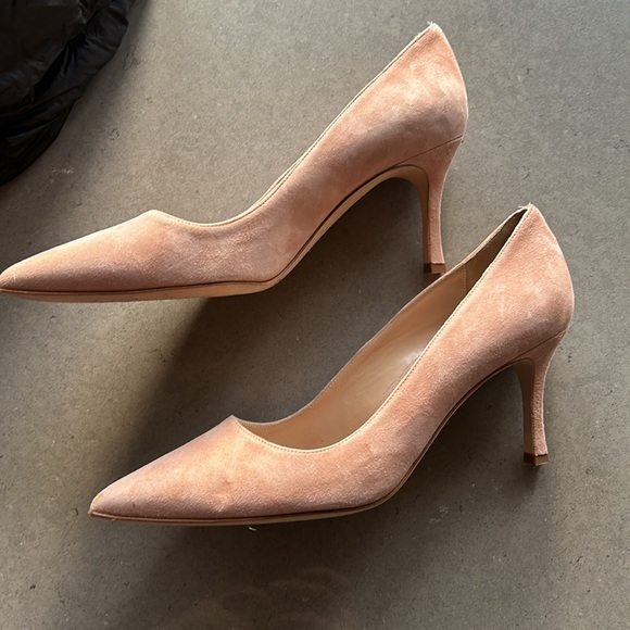 Manolo pale pink heels 37 - Picture 3 of 8